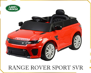 RECHARGEABLE CAR W/RANGE ROVER SPORT SVR LICENSE