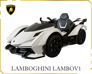 RECHARGEABLE CAR W R/C,LICENSED LAMBOGHINI LAMBOV1