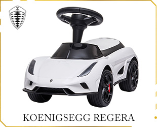 RIDE ON CAR W/ LICENSED KOENIGSEGG REGERA