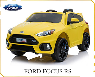 RECHARGEABLE CAR W/ RC,LICENSED FORD FOCUS RS
