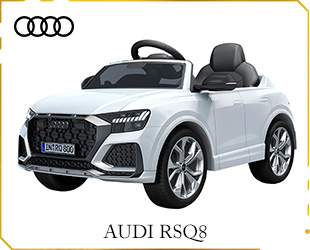 RECHARGEABLE CAR W/ RC,LICENSED AUDI RSQ8
