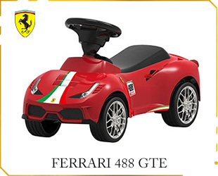 RIDE ON CAR W/LICENSED FERRARI 488 GTE