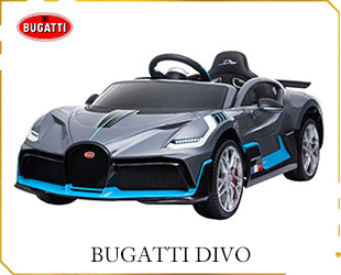 RECHARGEABLE CAR W/ RC,LICENSED BUGATTI DIVO