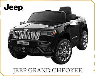 RECHARGEABLE CAR W/RC, LICENSED JEEP GRAND CHEOKEE