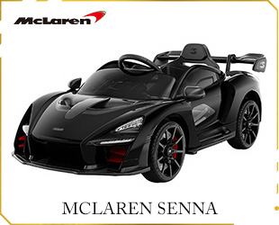 RECHARGEABLE CAR W/ RC, LICENSED MCLAREN SENNA