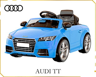 RECHARGEABLE CAR W/ RC, LICENSED AUDI TT