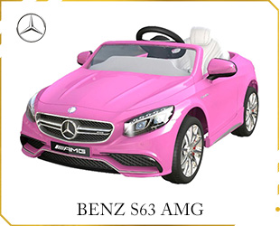 RECHARGEABLE CAR W/ RC,LICENSED BENZ S63 AMG
