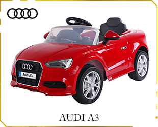 RECHARGEABLE CAR W/RC,AUDI A3 LICENSE