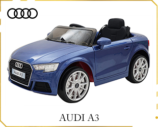RECHARGEABLE CAR W/ RC,LICENSED AUDI A3
