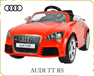 RECHARGEABLE CAR W/AUDI TT RS LICENSE