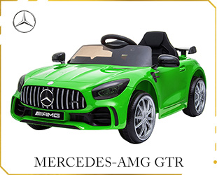 RECHARGEABLE CAR W/ RC, LICENSE MERCEDES-AMG GTR