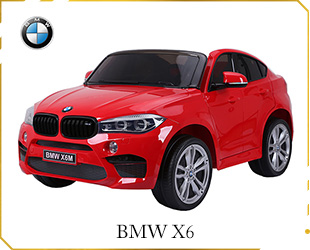 RECHARGEABLE CAR W/ 2.4G RC, LICENSED BMW X6