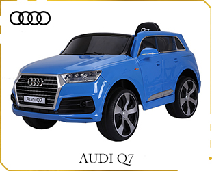 RECHARGEABLE CAR W/ RC, AUDI Q7  LICENSED