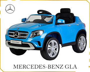 RECHARGEABLE CAR W/RC, MERCEDES-BENZ GLA LICENSE