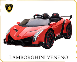 RECHARGEABLE CAR W/ RC,LICENSED LAMBORGHINI VENENO