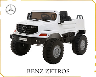 RECHARGEABLE CAR W/ RC，LICENSED BENZ ZETROS