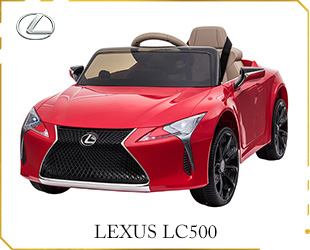 RECHARGEABLE CAR W/ RC,LICENSED LEXUS LC500 