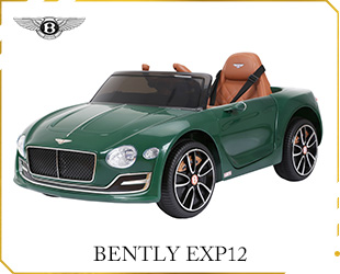 RECHARGEABLE CAR W/ RC, LICENSED BENTLY EXP12
