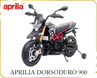 RECHARGEABLE MOTORCYCLE，APRILIA DORSODURO 900