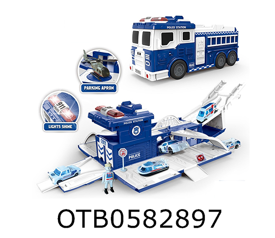 POLICE CAR SCENE CAR