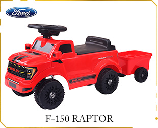 RIDE ON CAR SHELBY FORD F-150 RAPTOR LICENSE