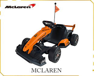 RECHARGEABLE GO-KART MCLAREN LICENSE