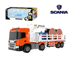 FRICTION TRUCK W/LICENSED SCANIA P 410