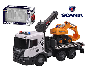 FRICTION TRUCK W/LICENSED SCANIA P 410
