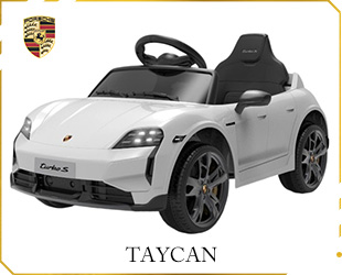 RECHARGEABLE CAR W/ PORSCHE TAYCAN LICENSE,W/ RC