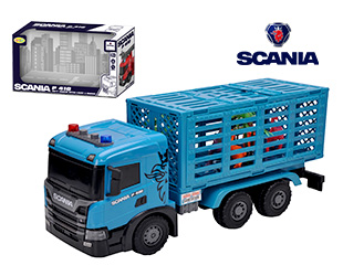 FRICTION TRUCK W/LICENSED SCANIA P 410