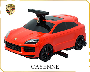 SUITCASE W/ PORSCHE CAYENNE LICENSED