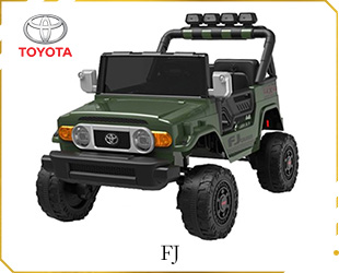 RECHARGEABLE CAR W/ TOYOTA FJ LICENSE,W/ RC