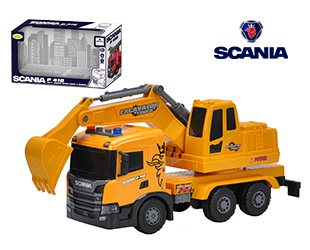 FRICTION TRUCK W/LICENSED SCANIA P 410