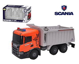 FRICTION TRUCK W/LICENSED SCANIA P 410