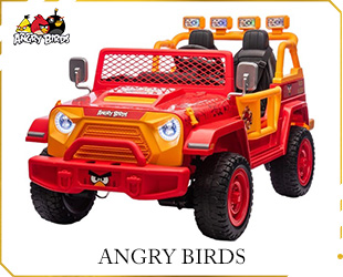 RECHARGEABLE CAR ANGRY BIRDS LICENSE R/C