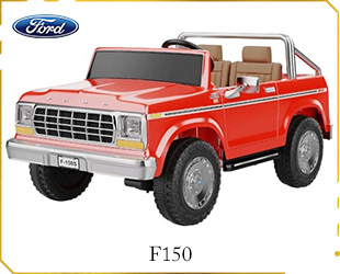 RECHARGEABLE CAR FORD LICENSE R/C