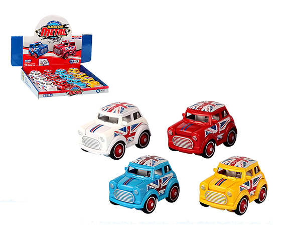 FRICTION METAL CAR(12PCS/DISPLAY BOX)