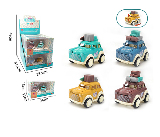 Friction Metal Car (6pcs/display box)