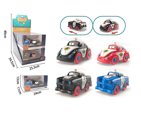 Friction Metal Car (6pcs/display box)