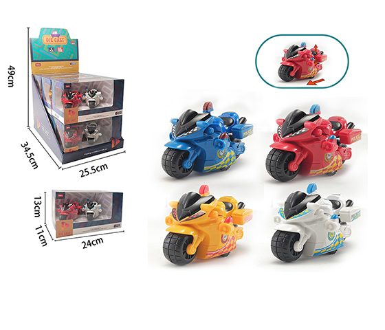 Friction Metal Car (6pcs/display box)