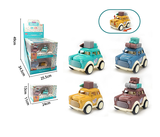 FRICTION METAL CAR (12PCS/DISPLAY BOX)