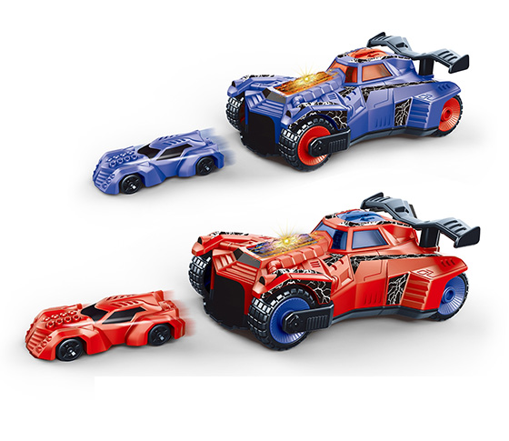 FRICTION CAR WITH LIGHT AND SOUND