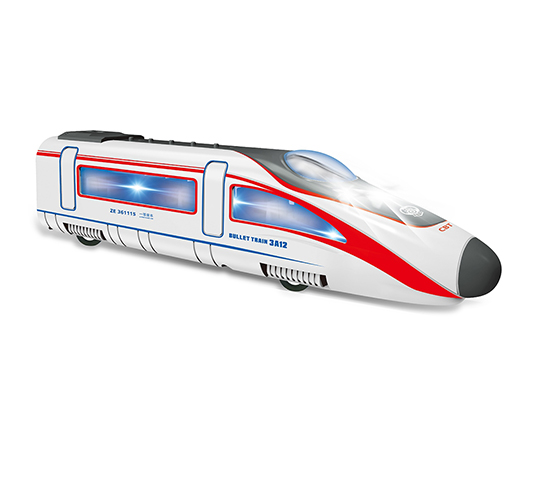 FRICTION TRAIN WITH LIGHT AND SOUND