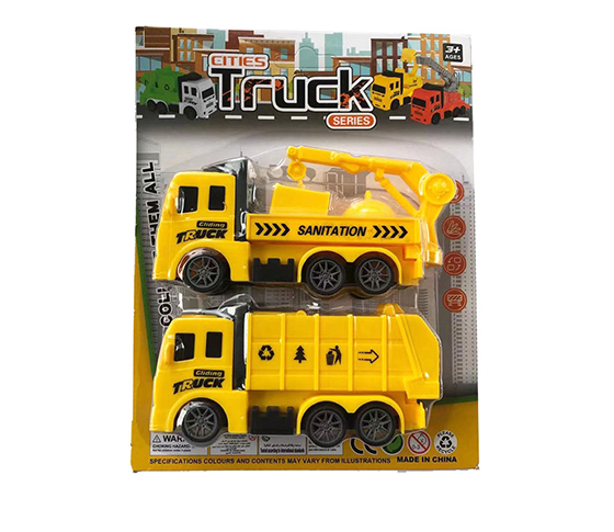 PULL BACK SANITATION VEHICLE