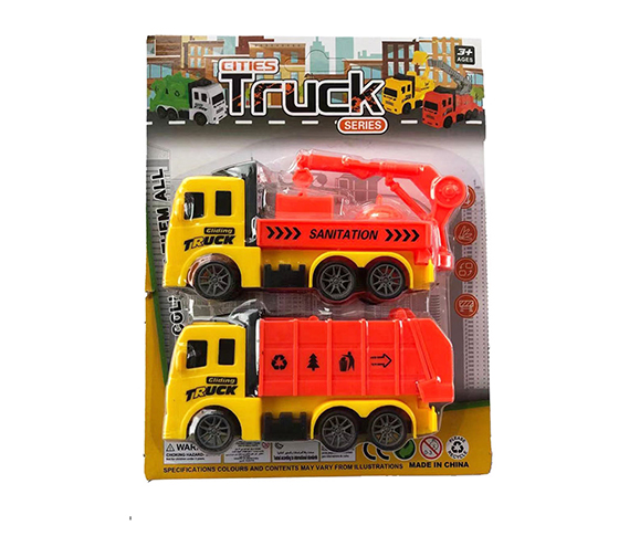 PULL BACK SANITATION VEHICLE