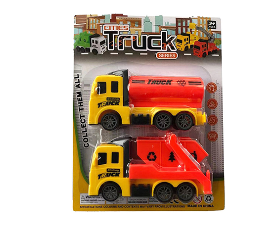 PULL BACK SANITATION VEHICLE