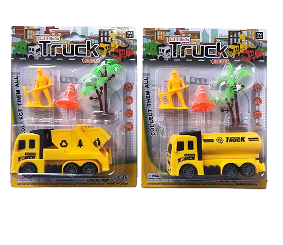 PULL BACK SANITATION VEHICLE