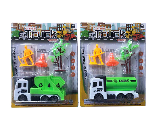 PULL BACK SANITATION VEHICLE