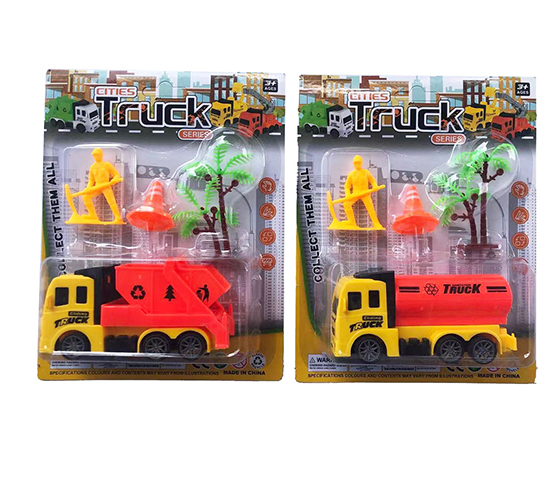 PULL BACK SANITATION VEHICLE