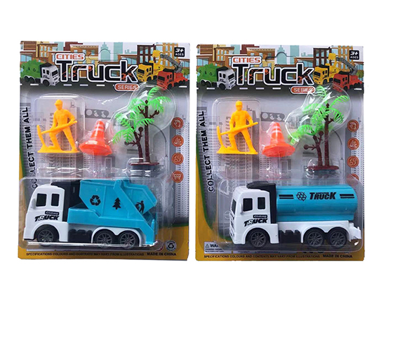 PULL BACK SANITATION VEHICLE
